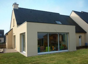 Extension de maison dans l'Orne