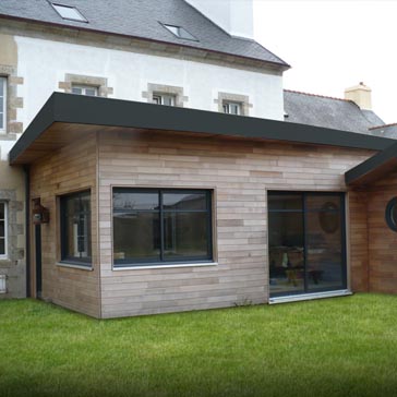 Extension de maison dans l'Orne